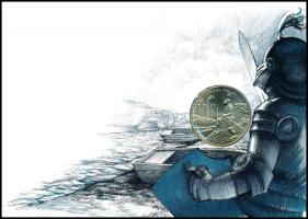 2001. 200Ft "Arany János: Toldi" érmés levelezőlapon T:BU Adamo EM173