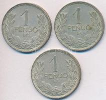 1939. 1P Ag (3x) T:2