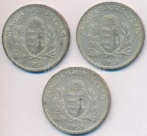 1939. 1P Ag (3x) T:2