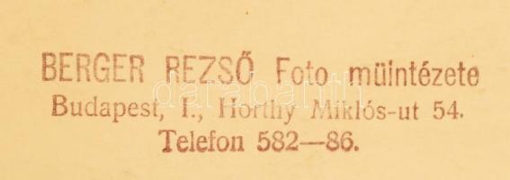 cca 1950 Bp. V., Március 15. tér, fotónagyítás, 30×23 cm