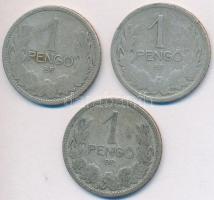 1926. 1P Ag (3x) T:2-,3,3-