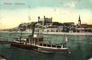 Pozsony, SS Pozsony / steamship (EB)