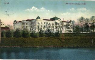 Arad, MÁV üzletvezetőség palotája / business palace of railway company (fl)