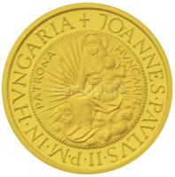 1991. 10.000Ft Au "II. János Pál pápa látogatása" (7,01g/0.986) T:PP  Hungary 1991. 10.000 Forint Au "Visit of Pope John Paul II" (7,01g/0.986) C:PP  Adamo EM121