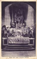 Csév, Piliscsév; Római katolikus templom, főoltár, belső (EK)