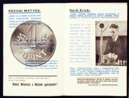 1947 "Rákosi megígérte..." A Függetlenségi Népfront választási brosúrája, képekkel illuszt...