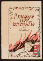 cca 1921 Pósa Lajos: A magyar nép kesergője című kiadványának címlaptervezete, 13x19 cm