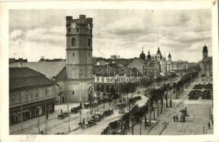 Debrecen, Piac utca, új Bika szálloda, kiadja Mihály Sámuel (EK)