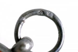 1914. "Ezüst Érdemkereszt a Vitézségi Érem szalagján" ezüst kitüntetés karikán jelzéssel (...