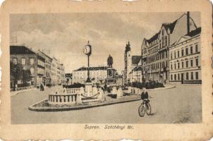 Sopron, Széchenyi tér, kiadja Schöll Antal