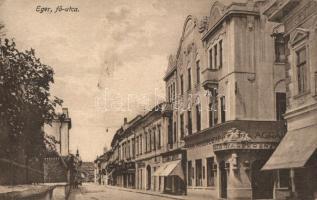 Eger, Fő utca, Takarékpénztár (fl)