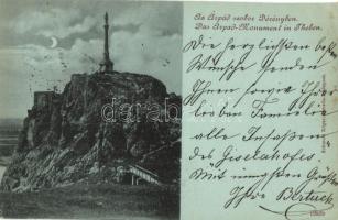 1899 Dévény, Árpád szobor / statue (EK)