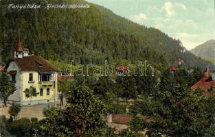 Fenyőháza, Kincstári népiskola, kiadja Holczmann Izidór / school