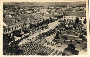 1940 Szamosújvár, bevonulás / entry of the Hungarian troops 'vissza' So. Stpl