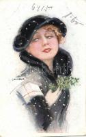 Lady, winter, Erkal Nr. 306/1. s: Usaba