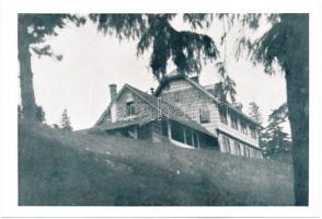 Kassai havasok / mountains - 4 db régi képeslap a kiadó levelével / 4 old postcards with the publish...