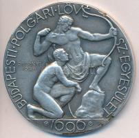 Reményi József (1887-1977) / Berán Nándor 1926. "Budapesti Polgári Lövész Egyesület" ezüst...