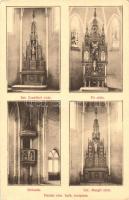 Deszk, Katolikus templom részletek; Divald Károly