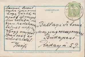 1913 Berend (Szatmárudvari) Árvíz, jótékonysági lap / flood