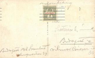 Ellenség a láthatáron, Der Feind in Sicht / K.u.K. navy, submarine, art postcard