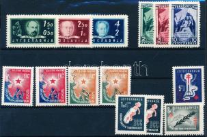 14 db bélyeg, 14 stamps