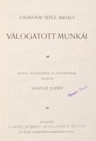 Csokonai Vitéz Mihály válogatott munkái (Remekírók Képes Könyvtára). Budapest,é.n., Lampel R. (Wodia...