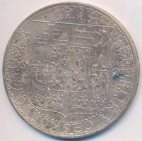 Csehszlovákia 1934. 20K Ag "Ipar, mezőgazdaság, üzlet" T:1-,2
Czechoslovakia 1934. 20 Koru...