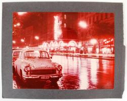 Méry Dezső: Wartburg. Régi fotó kartonra ragasztva. 18x24cm