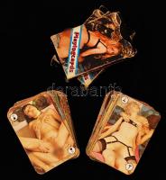 2 db pornográf römi kártyapakli, kicsit szakadt eredeti dobozukban