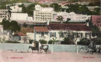 6 db RÉGI, megíratlan, gibraltári városképes lap / 6 old postcards from Gibraltar, unwritten postcar...