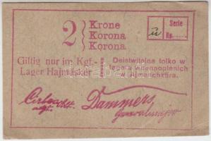 Hajmáskér/hadifogolytábor I.kiadás 1914. 2K T:I-,II