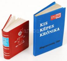 2 db minikönyv-A Magyar Népköztársaság Elnöki Tanácsának kitüntetései; A Kis Képes Krónika-Magyarors...