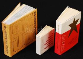 Minikönyv csomag-35 év a szabadság útján; A Magyar Szocialista Munkáspárt programnyilatkozata; A Mag...