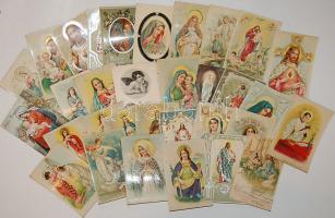 ca. 1915 33 db üdvözlőlap vallási motívumokkal