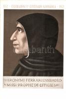 1952 Celebrazioni Centenario Savonarola, Convegno Filatelico Ferrarese / Philatelic Conference