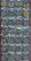 ~260db-os fémpénz gyűjtemény 5db érmetartó albumban T:vegyes