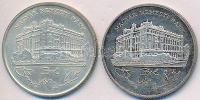 1992-1993. 200Ft Ag "MNB" (2x) T:2,2-