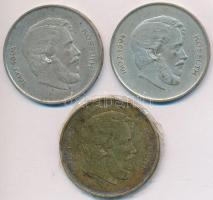 1947. 5Ft Ag "Kossuth" (3x) T:2-,3
Adamo F8.1