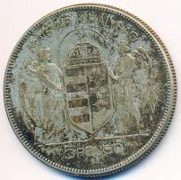 1930. 5P Ag "Horthy jobbra" T:3 Adamo P8