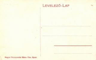 Arad, Minoriták temploma, a Deutsch-testvérek Központi divatáruháza; Andrényi pezsgő reklám / church...