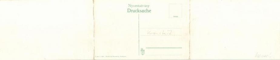 Brassó, Kronstadt; 3-tile panoramacard