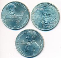 1983. 100Ft alpakka "Széchenyi István" + 100Ft alpakka "Simon Bolivár" + 1984. 1...