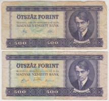 1980-1990. 500Ft (2x) T:III