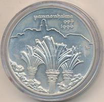 1995. 1000Ft Ag "Pannonhalma" tanúsítvánnyal dísztokban T:BU