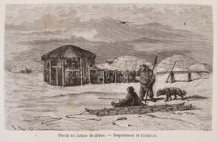 Hervé, A., De Lanoye, F.: Voyages dans le glaces du pôle arctique. Párizs, 1863, Libraire de L. Hach...