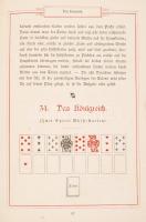 Illustrirtes Buch der Patiencen. 1. köt. 60 Patience-Spiele. Breslau, é. n., J. U. Kern's Verla...