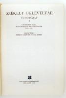 Demény Lajos, Pataki József (szerk.): Székely oklevéltár. Új sorozat. I-II. Udvarhely széki Törvényk...