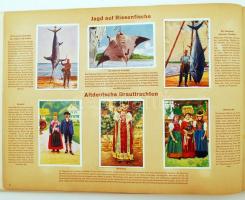 1933 Bilder aus aller Welt. Altona-Bahrenfeld, 1933, Cigaretten-Bilderdienst GmbH. 200 darab beragas...