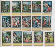 15 db klf német levélzáró bélyeg