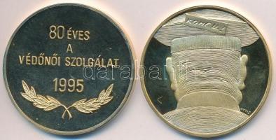 2db klf emlékérem: Fritz Mihály (1947-) 1991. "Pax Vobis - Béke veletek 1945-1956." aranyo...